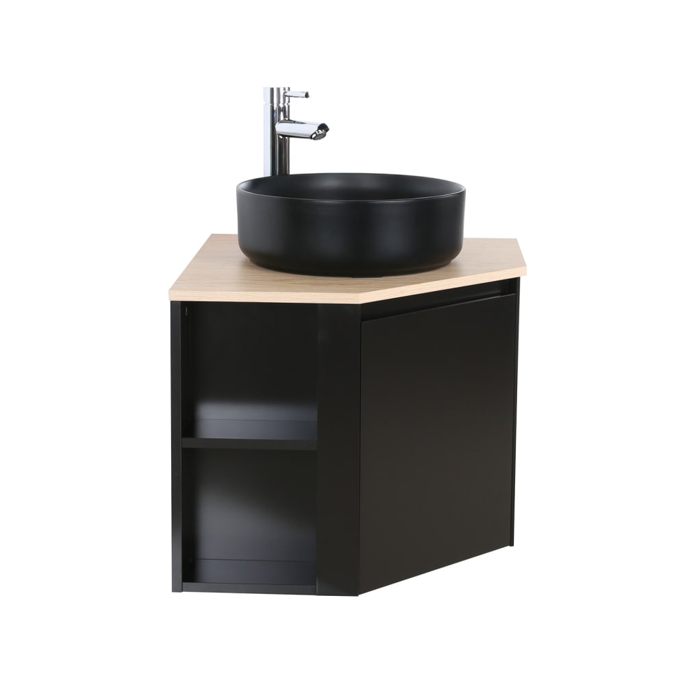 wohnli-moebel-suche-M25194636 Wohnli Möbelsuche - Eckwaschtisch-Set + schwarzes Waschbecken