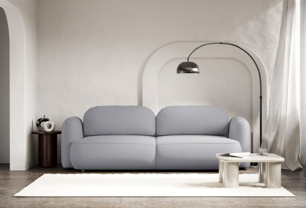 253x82x253cm Stoff Grau Selsey Sofas und Sessel Sofas Schlafsofas