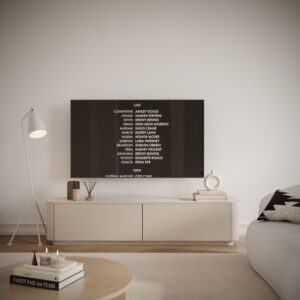 175x41x175cm Spanplatte Taupe Selsey Möbel Wohnzimmermöbel TV-Möbel