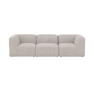 Wohnli Möbelsuche - Modulares 3-Sitzer-Sofa aus beigem Stoff