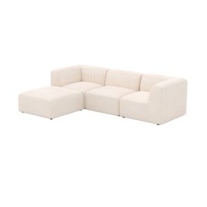 wohnli-moebel-suche-M25196066 Wohnli Möbelsuche - Modulares weißes Samt-Sofa