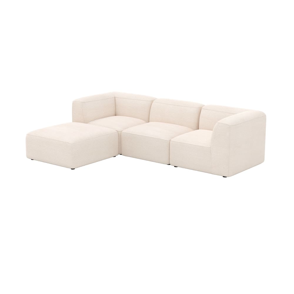 wohnli-moebel-suche-M25196066 Wohnli Möbelsuche - Modulares weißes Samt-Sofa
