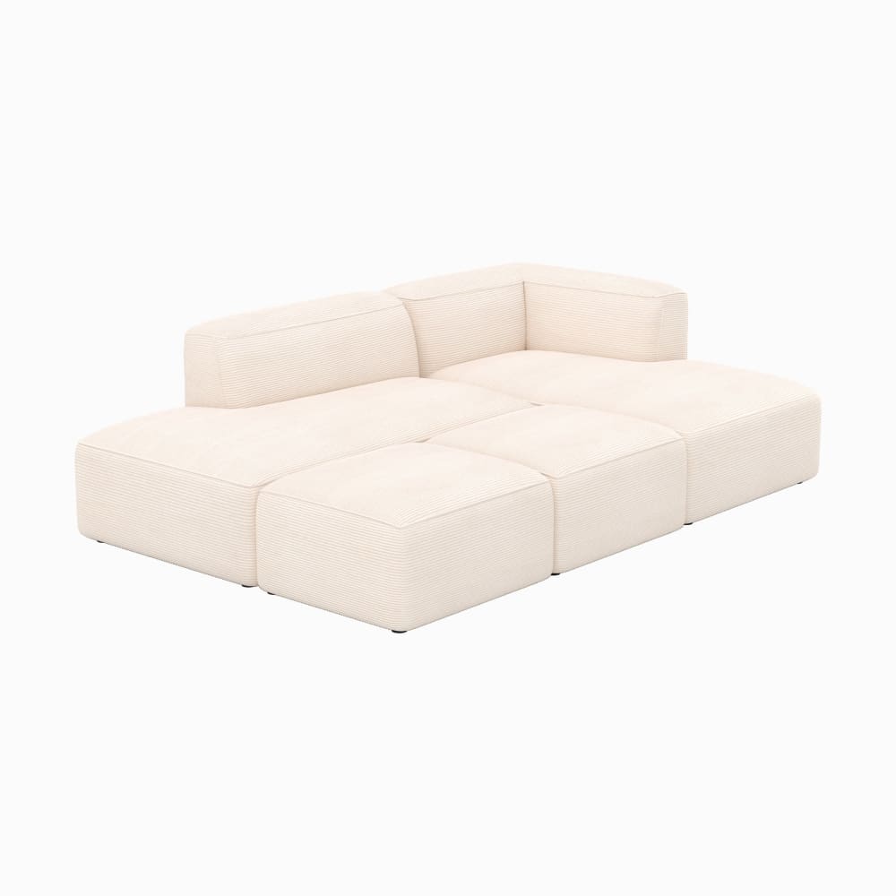 wohnli-moebel-suche-M25196068 Wohnli Möbelsuche - Modulares weißes Cordsofa