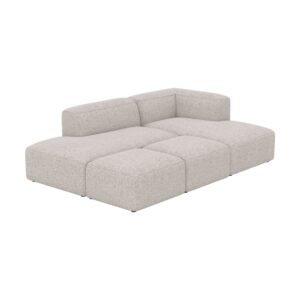 wohnli-moebel-suche-M25196073 Wohnli Möbelsuche - Modulares Ecksofa rechts aus beigem Stoff
