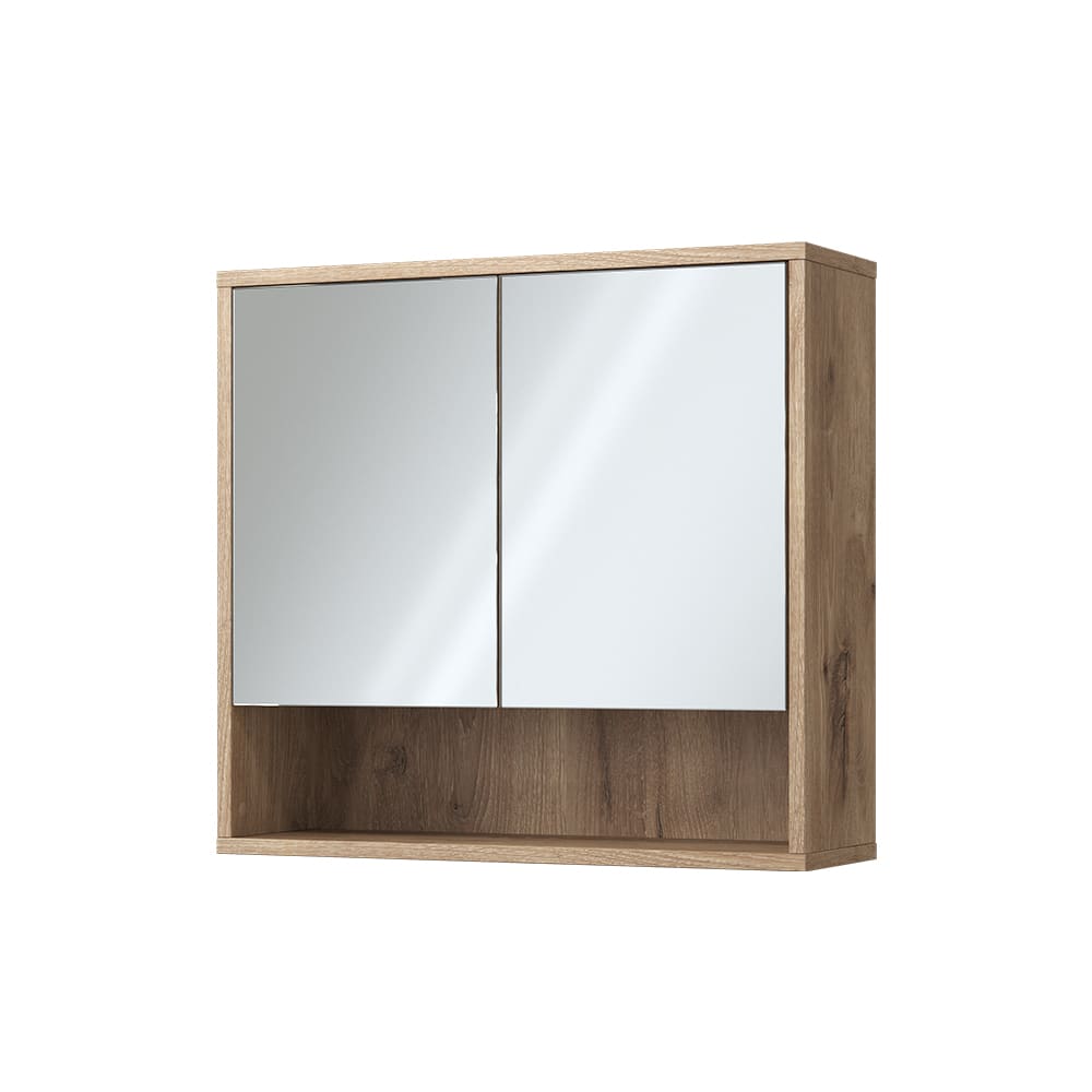 wohnli-moebel-suche-M25197245 Wohnli Möbelsuche - Badspiegelschrank mit 2 Türen Viking Oak 70x65cm