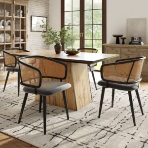 51x79x54cm Samt Grau Flieks Möbel Esszimmermöbel Stühle