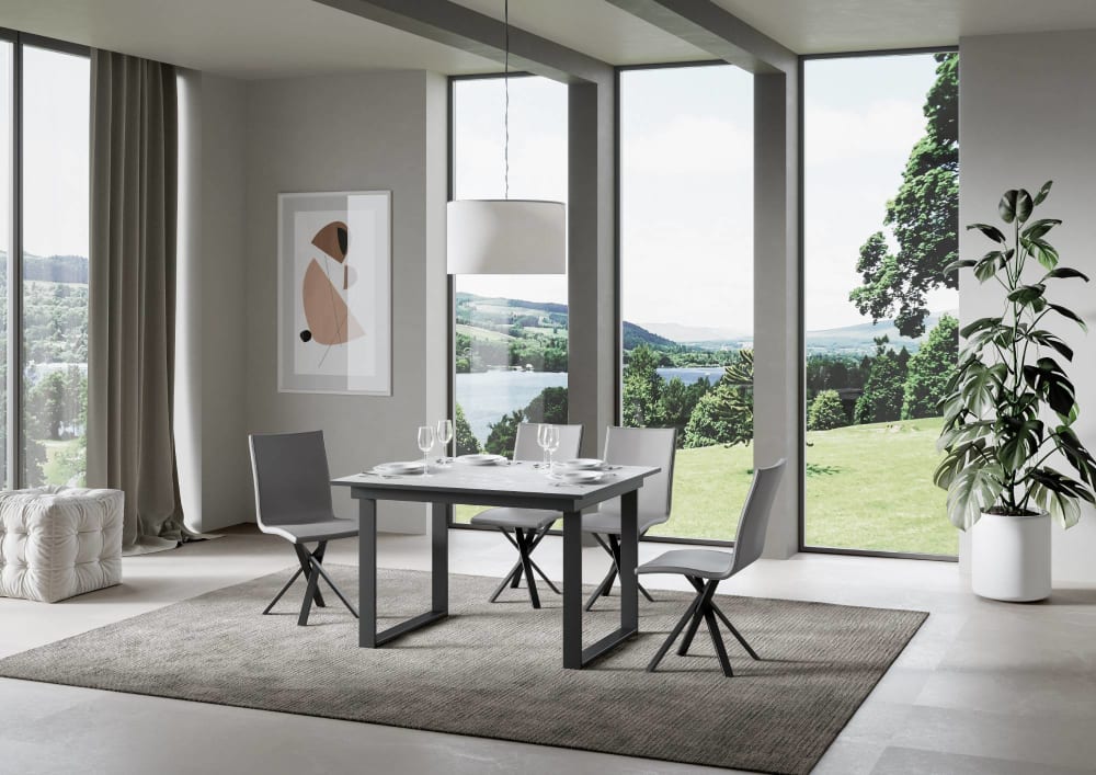 120x74x90cm Spanplatte Weiß Itamoby Möbel Esszimmermöbel Esstische