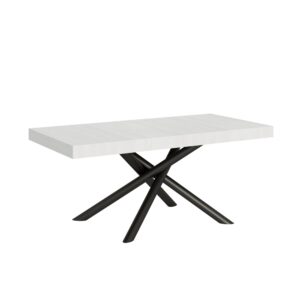 wohnli-moebel-suche-M25198841 Wohnli Möbelsuche - Ausziehtisch 90x180/440 cm in Holzoptik Esche weiß