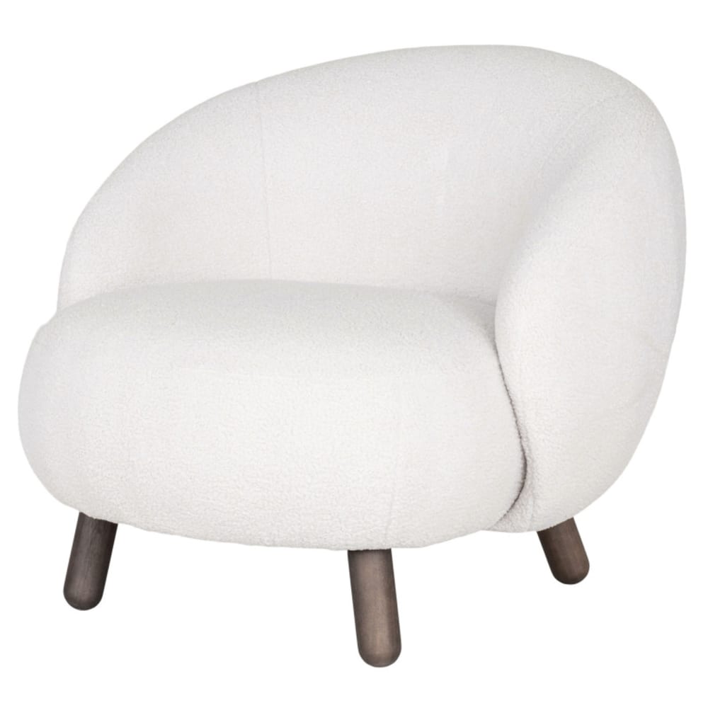 wohnli-moebel-suche-M25199473 Wohnli Möbelsuche - Sessel aus ecrufarbenem Bouclé-Stoff und Holz