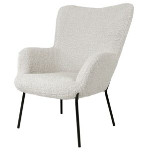 wohnli-moebel-suche-M25199486 Wohnli Möbelsuche - Vintage-Sessel aus ecrufarbenem Bouclé-Stoff