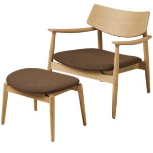 wohnli-moebel-suche-M25199490 Wohnli Möbelsuche - Sessel und Hocker in Eiche natur und braunem Stoff