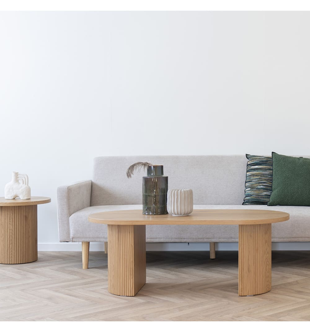 120x45x120cm Holz Braun Moloo Möbel Wohnzimmermöbel Couchtische