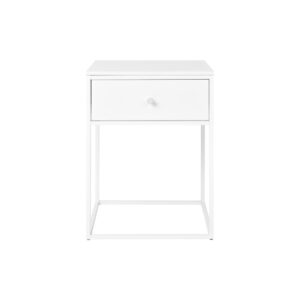 wohnli-moebel-suche-M25199563 Wohnli Möbelsuche - Beistelltisch mit 1 Schublade weiß 40 x 55 cm
