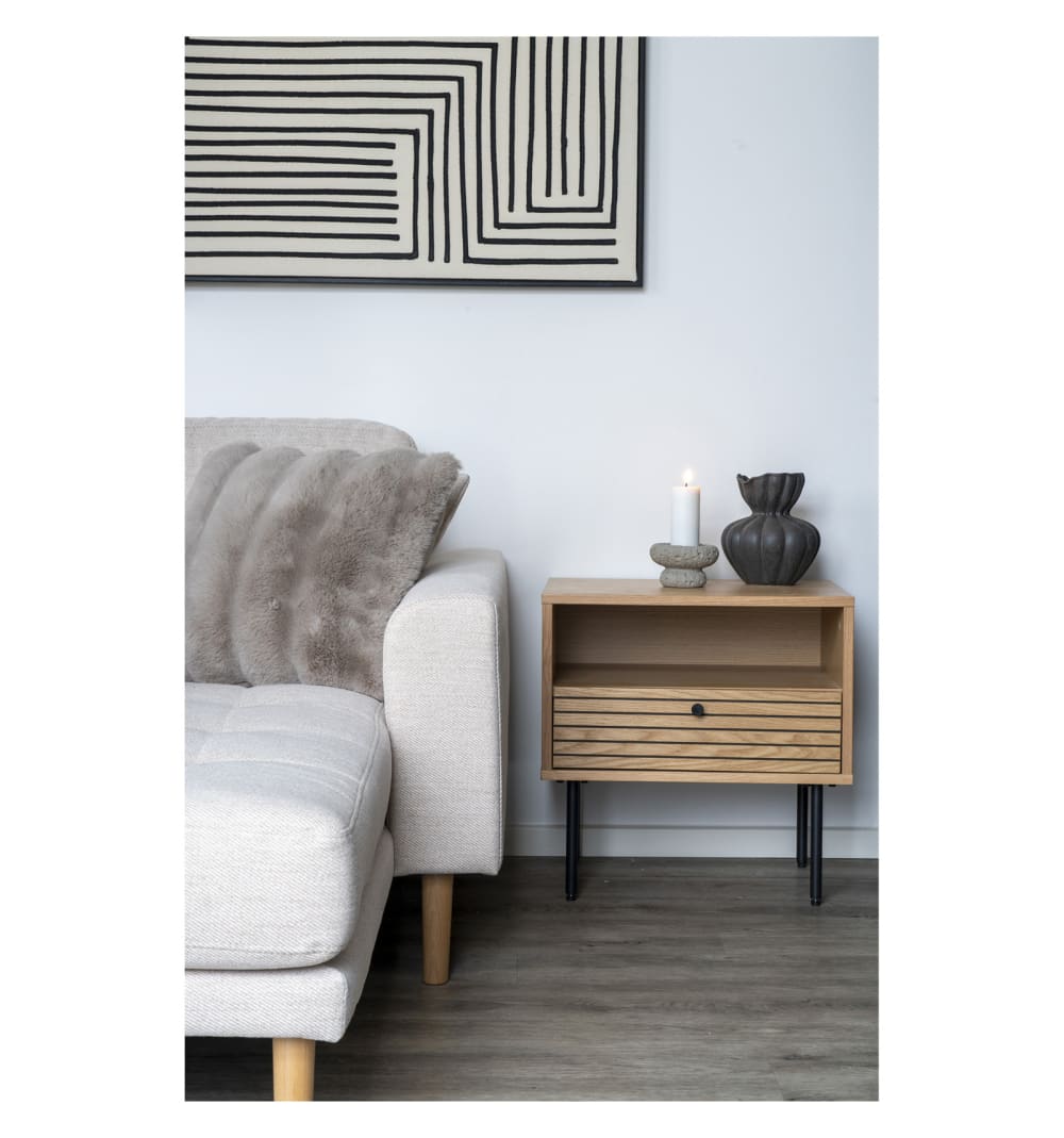 50x50x50cm Holz Braun Moloo Möbel Wohnzimmermöbel Couchtische