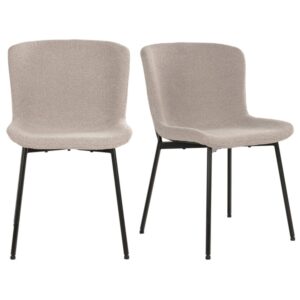 wohnli-moebel-suche-M25199735 Wohnli Möbelsuche - Taupefarbener Stoffstuhl (x2)