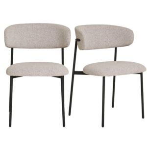 wohnli-moebel-suche-M25199741 Wohnli Möbelsuche - Stuhl mit sandfarbenem Stoffbezug (x2)