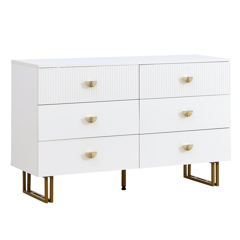 wohnli-moebel-suche-M25200120 Wohnli Möbelsuche - Modernes Sideboard mit 6 Schubladen und Griffen