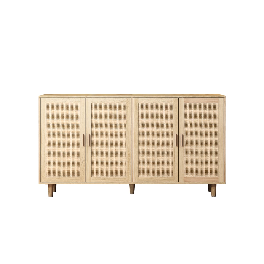 wohnli-moebel-suche-M25200149 Wohnli Möbelsuche - Buffet mit Türen aus Geflochtenem Rattan