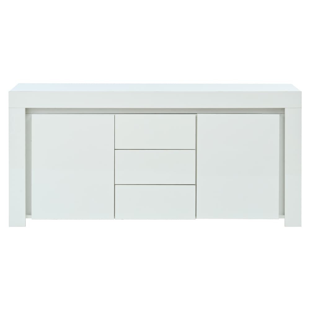 wohnli-moebel-suche-M25200152 Wohnli Möbelsuche - Modernes Lack-Sideboard mit 2 Türen und 3 Schubladen