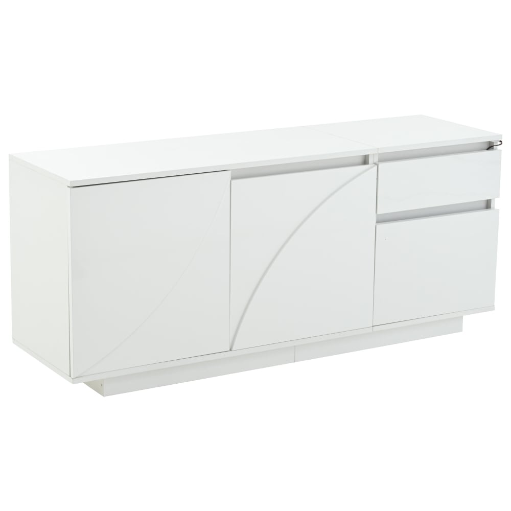 wohnli-moebel-suche-M25200157 Wohnli Möbelsuche - Lackiertes Sideboard mit 2 Türen und 2 Schubladen