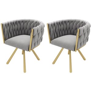 wohnli-moebel-suche-M25200165 Wohnli Möbelsuche - 2er-Set Esszimmerstühle aus Samt