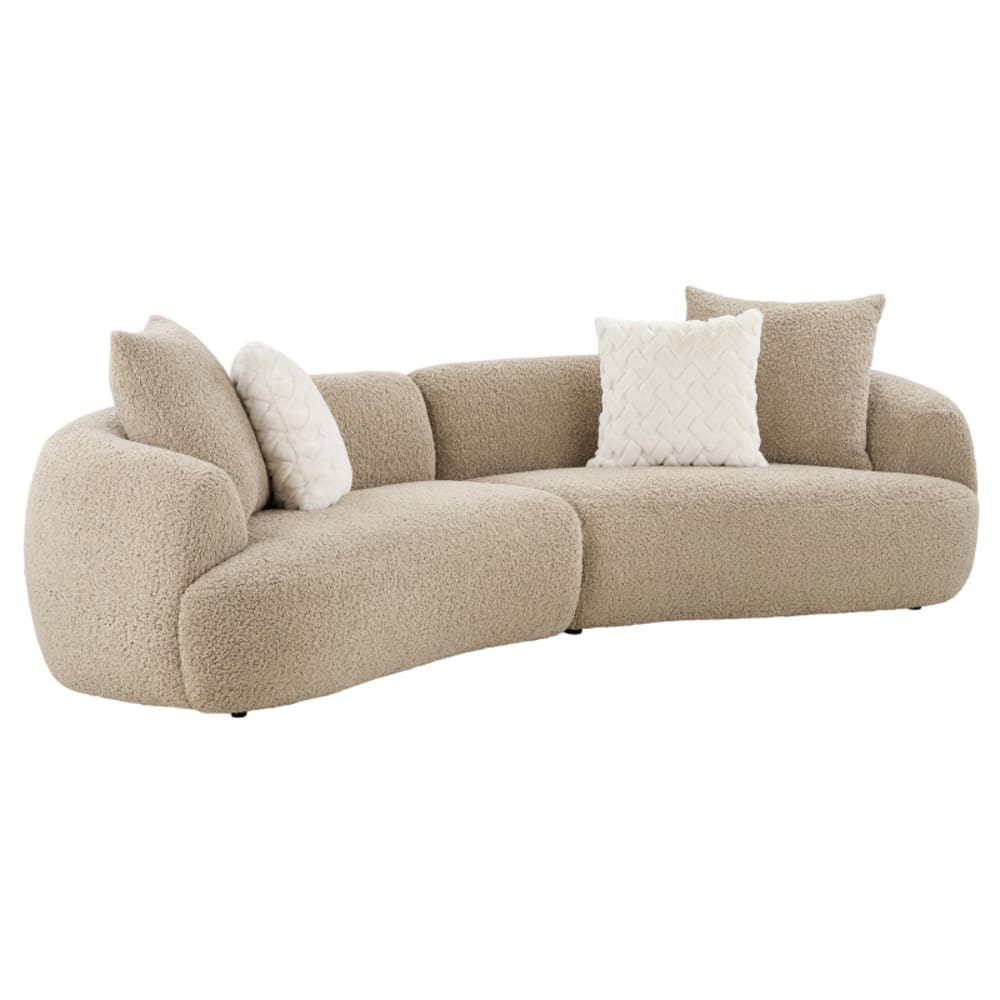 wohnli-moebel-suche-M25200426 Wohnli Möbelsuche - XL 5-Sitzer-Sofa in hellbraunem Stoff