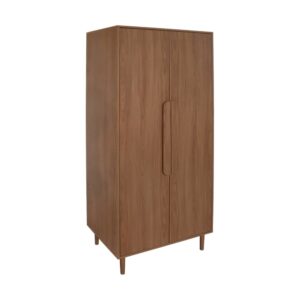 wohnli-moebel-suche-M25200617 Wohnli Möbelsuche - Kleiderschrank im Nussbaumlook mit 2 Türen