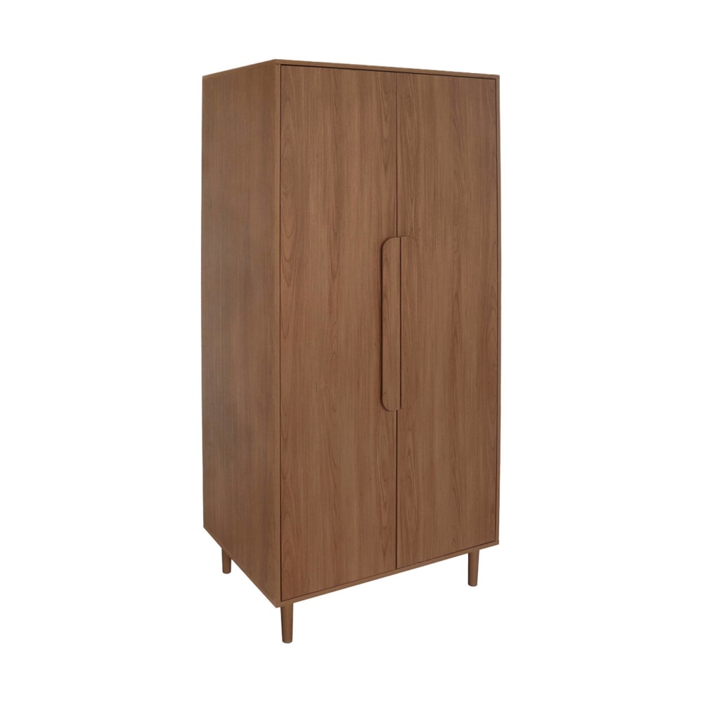 wohnli-moebel-suche-M25200617 Wohnli Möbelsuche - Kleiderschrank im Nussbaumlook mit 2 Türen