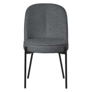 63x83x50cm Polyester Grau ML-Design Möbel Esszimmermöbel Stühle