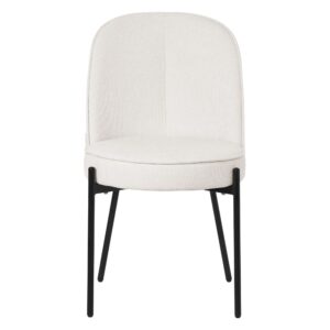 63x83x50cm Polyester Beige ML-Design Möbel Esszimmermöbel Stühle