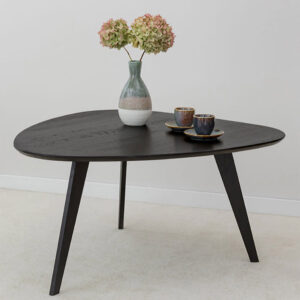 95x50x96cm Holz Schwarz Feldmann-Wohnen Möbel Wohnzimmermöbel Couchtische