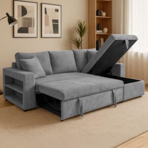 wohnli-moebel-suche-M25202215-1 233x93x113cm Holz Grau Concept Usine Sofas und Sessel Sofas Ecksofas