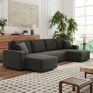 318x82x142cm Holz Grau Concept Usine Sofas und Sessel Sofas Schlafsofas