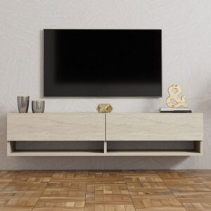 180x30x32cm Spanplatte Beige Concept Usine Möbel Wohnzimmermöbel TV-Möbel