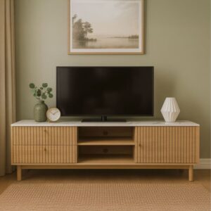150x40x52cm Holz Braun Concept Usine Möbel Wohnzimmermöbel TV-Möbel