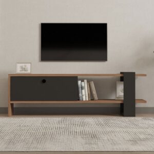 wohnli-moebel-suche-M25202299-1 120x36x25cm Spanplatte Grau Concept Usine Möbel Wohnzimmermöbel TV-Möbel