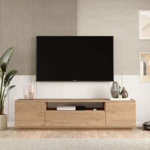 wohnli-moebel-suche-M25202302-1 180x45x44cm Spanplatte Braun Concept Usine Möbel Wohnzimmermöbel TV-Möbel
