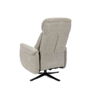 wohnli-moebel-suche-M25202643-1 Taupefarbener Polstersessel mit 2 Motoren 88x109x74cm PES - Polyester Taupe Koketto Home Sofas und Sessel Sessel, Poufs und Fußbänke Sessel