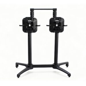 wohnli-moebel-suche-M25203162-1 Doppeltes Aluminium-Tischbein 72 cm schwarz 95x72x50cm Aluminium Schwarz Oviala Möbel Esszimmermöbel Esstische