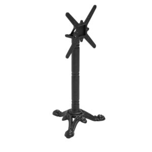 wohnli-moebel-suche-M25203173-1 Tischbein mit Kippsystem 72 cm aus Gusseisen 45x72x45cm Gusseisen Schwarz Oviala Möbel Esszimmermöbel Esstische