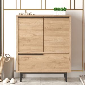 wohnli-moebel-suche-M25203207-1 75x35x90cm Spanplatte Braun Concept Usine Möbel Flurmöbel Schuhschränke