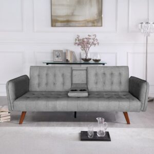 181x37x97cm Holz Grau Concept Usine Sofas und Sessel Sofas Schlafsofas