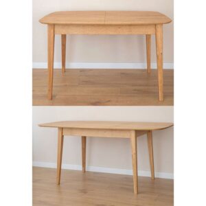 80x75x165cm Holz Braun Feldmann-Wohnen Möbel Esszimmermöbel Esstische