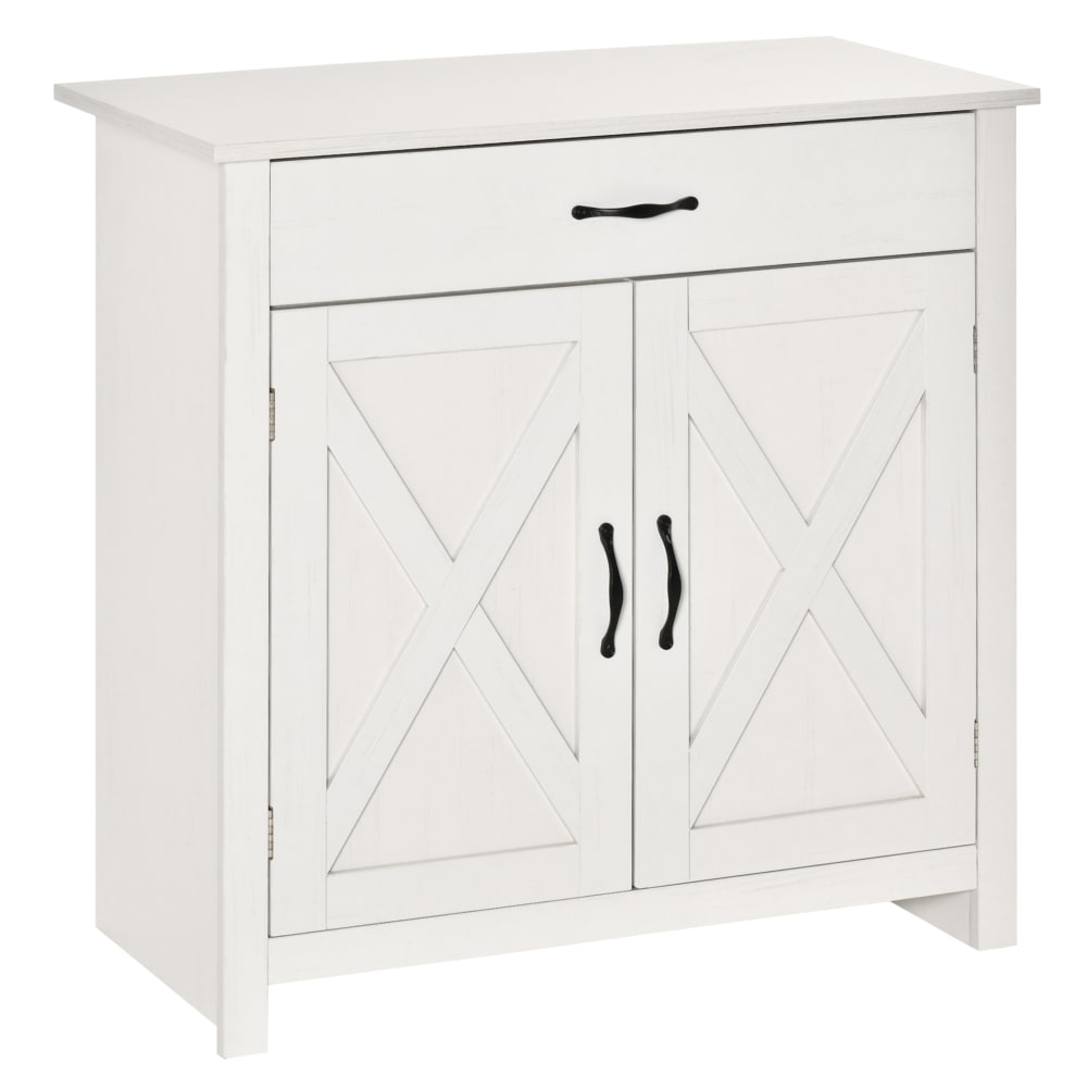 wohnli-moebel-suche-M25206682 Wohnli Möbelsuche - Weißer Scheunentor-2-Tür-Buffetschrank