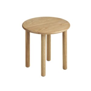 Wohnli Möbelsuche - Couchtisch aus massiver Eiche natur ø40 cm