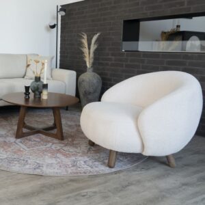 wohnli-moebel-suche-M25206722-1 Couchtisch aus Walnussholz ø75 cm 75x36x75cm Holz Braun Moloo Möbel Wohnzimmermöbel Couchtische