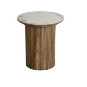 wohnli-moebel-suche-M25206729 Wohnli Möbelsuche - Beistelltisch aus Keramik und Holzoptik ø 45 cm