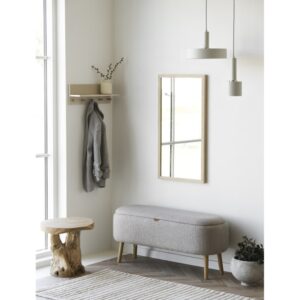 wohnli-moebel-suche-M25206741-1 Beistelltisch aus massivem Teakholz ø40 cm 40x45x40cm Holz Braun Moloo Möbel Wohnzimmermöbel Beistelltische
