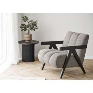 wohnli-moebel-suche-M25206749-1 Beistelltisch ø48 cm dunkelbraun 48x45x48cm Holz Braun Moloo Möbel Wohnzimmermöbel Beistelltische