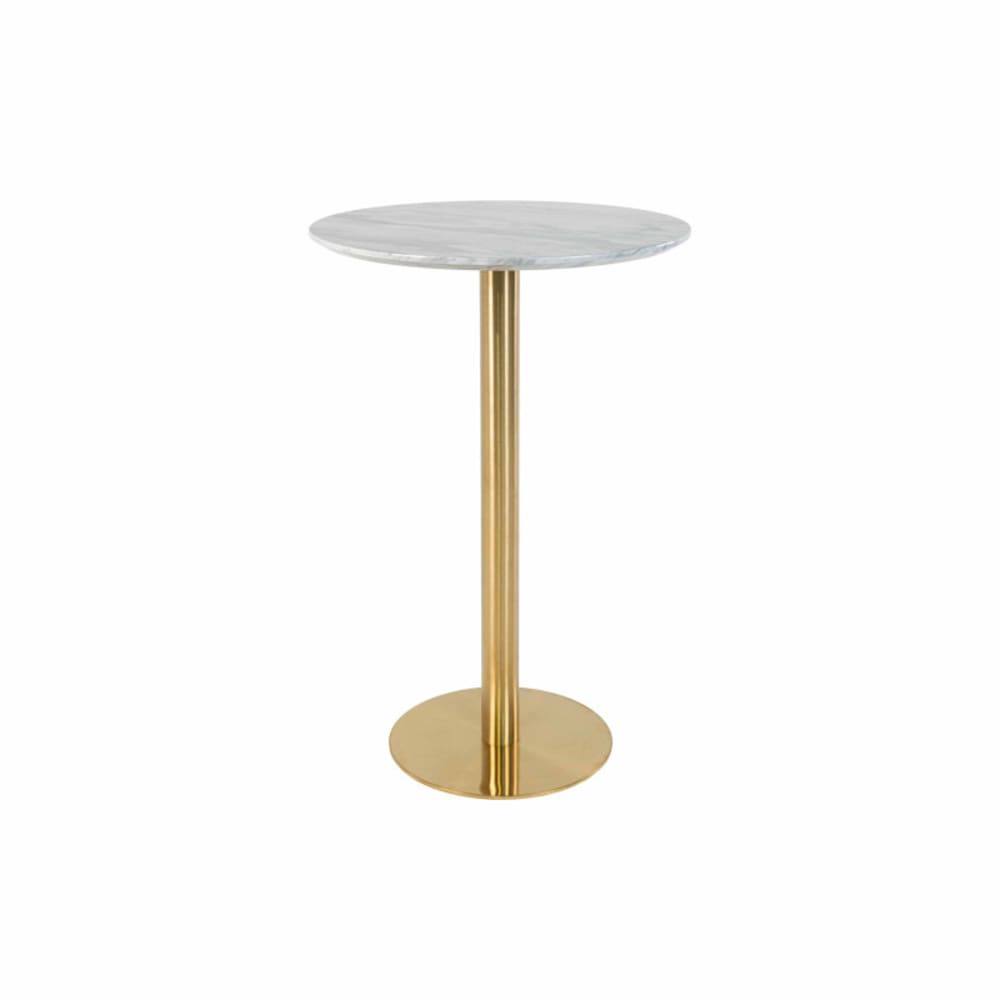 wohnli-moebel-suche-M25206791 Wohnli Möbelsuche - Bartisch mit Marmor-und Messingdekor ø70x105 cm